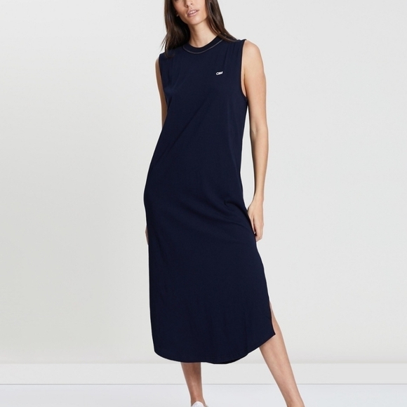 Calvin Klein t-shirt dress midi - Picture 1 of 4